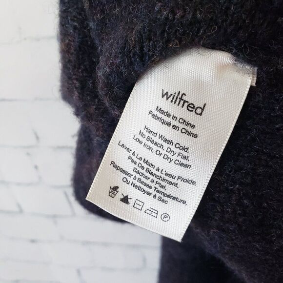 Aritzia Wilfred Dunkirk Long Line Sweater Vest Size XXS Italian Yarn Mohair Wool - Picture 6 of 7